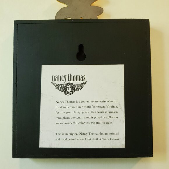 Nancy Thomas 2003 May Plaque from Children's Series (May Flowers) - Picture 6 of 7